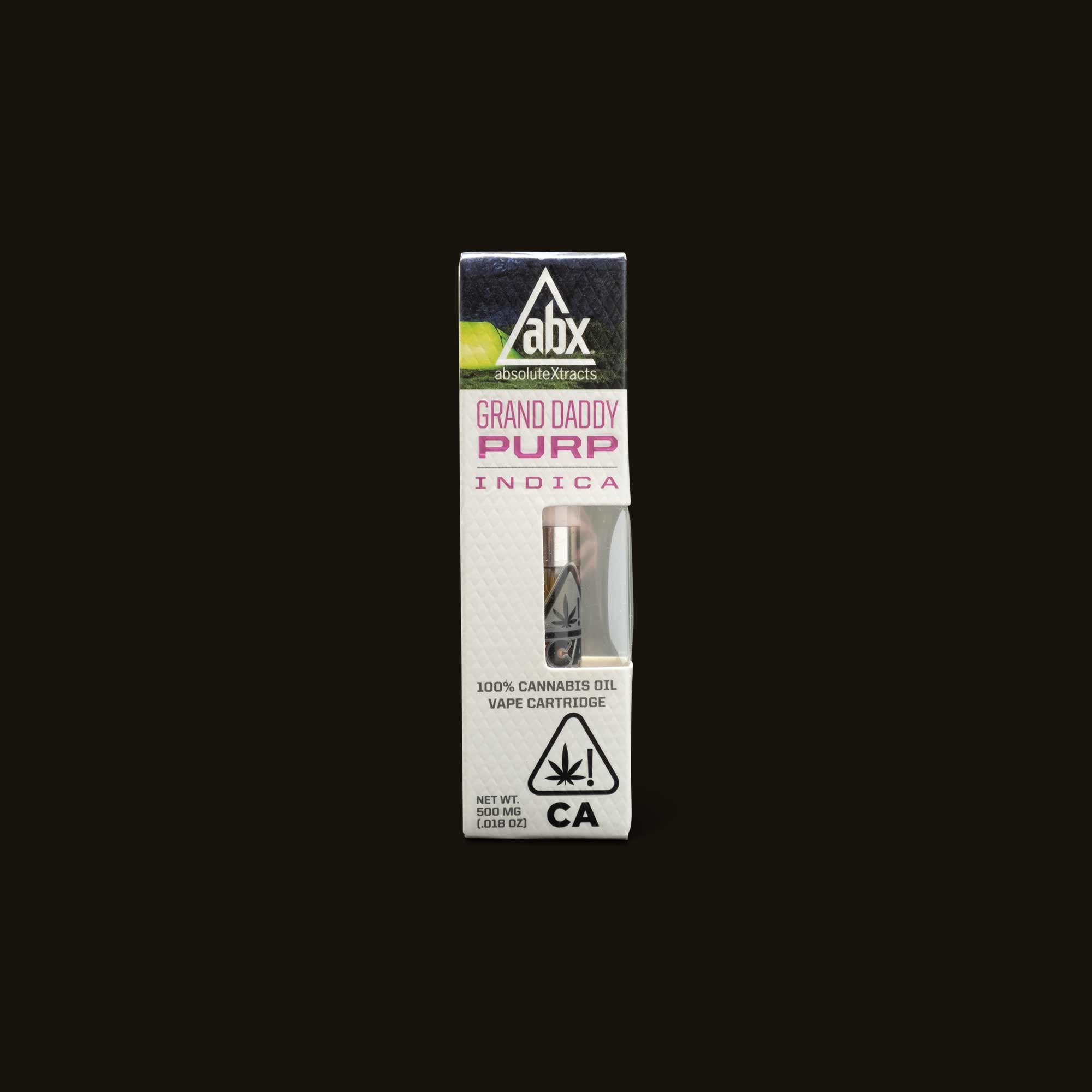 ABSOLUTE-XTRACTS-GRAND-DADDY-PURP-CARTRIDGE-CA-SF-FRONT-PACKAGE-1-639197
