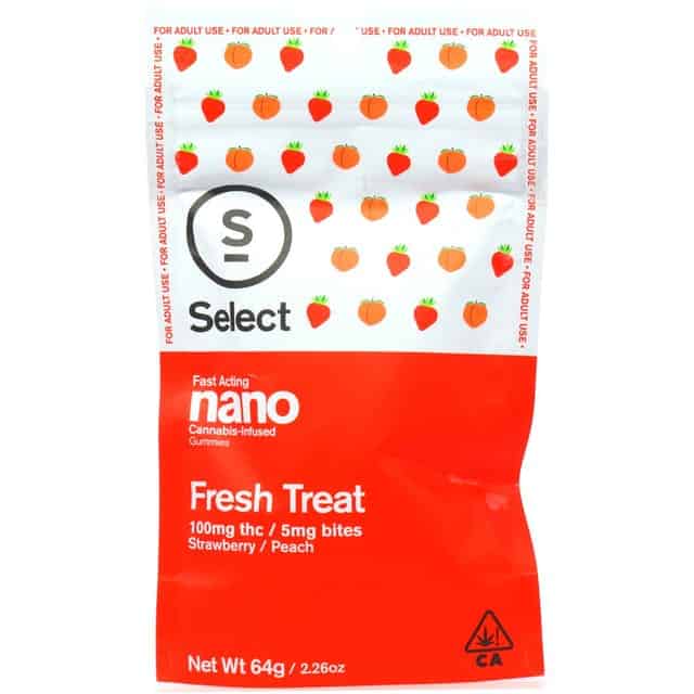 THC Edibles - Fresh Treat Nano Gummies