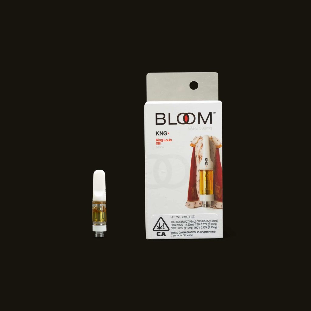 THC Vape Carts - King Louis XIII Cartridge - .5g