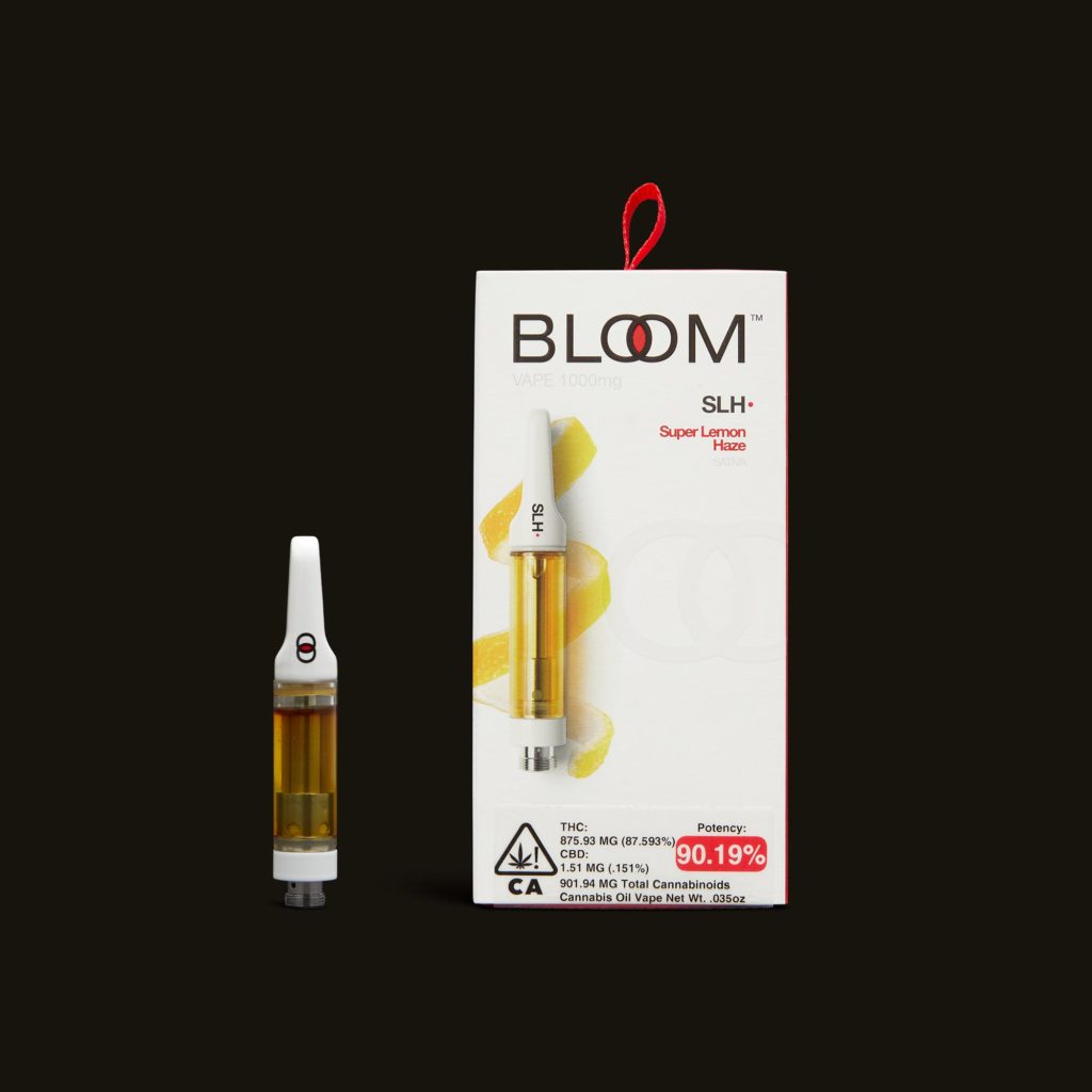 THC Vape Carts - Super Lemon Haze Cartridge - 1g