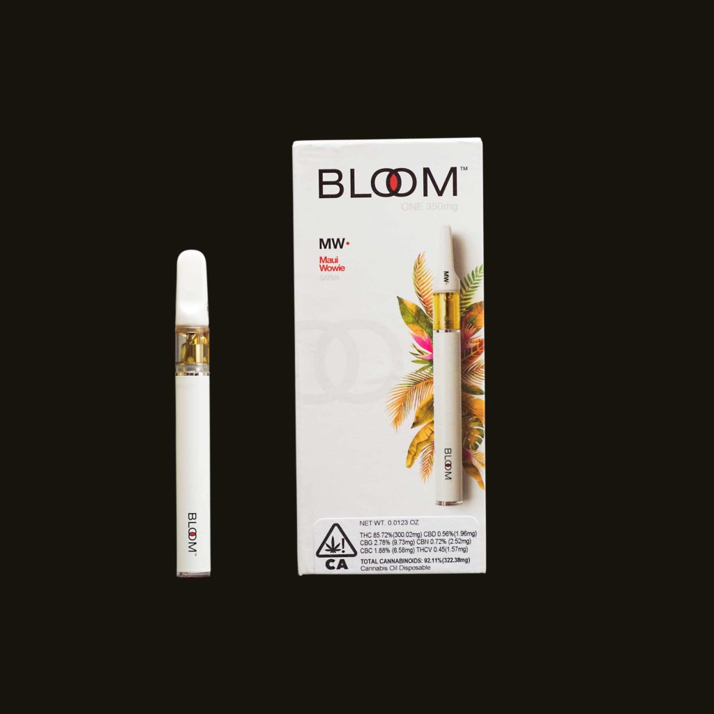 THC Vape Carts - Maui Wowie Bloom One