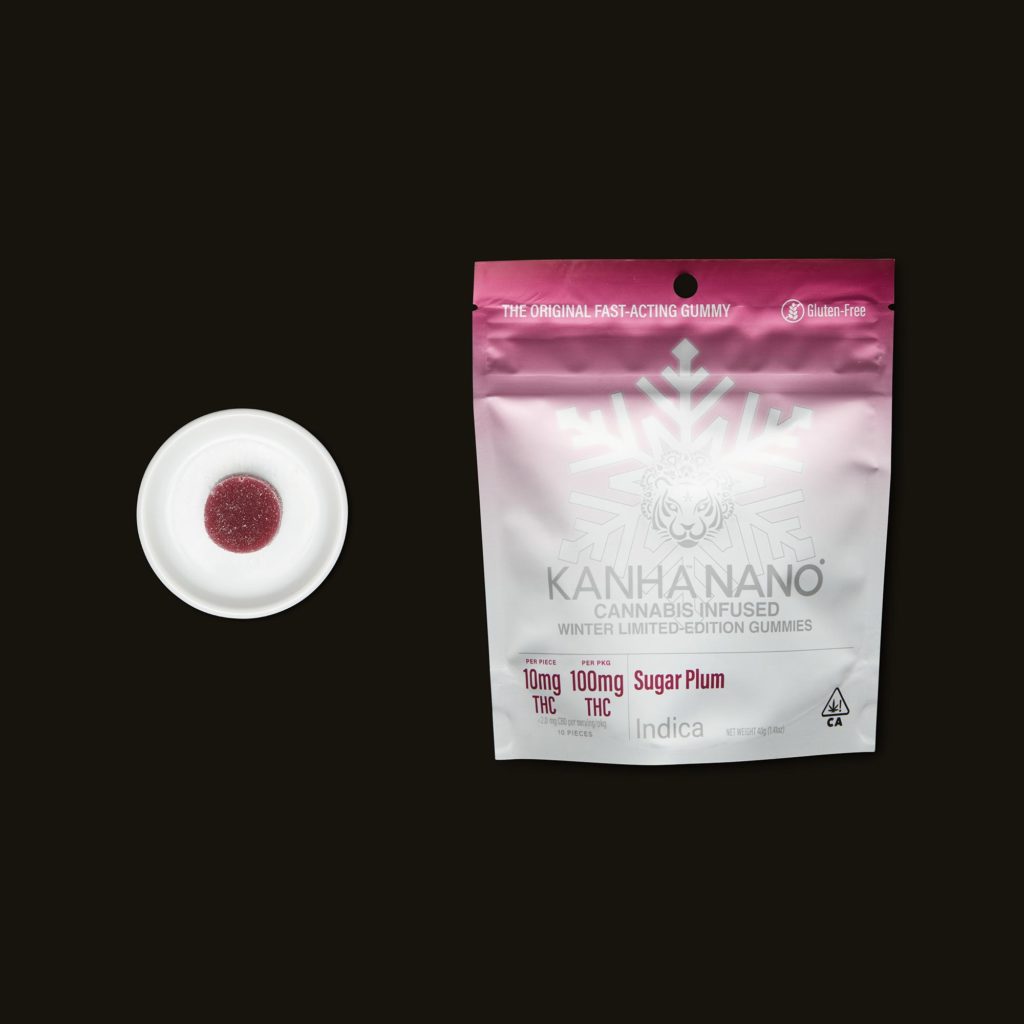 THC Edibles - Sugar Plum Nano Gummies