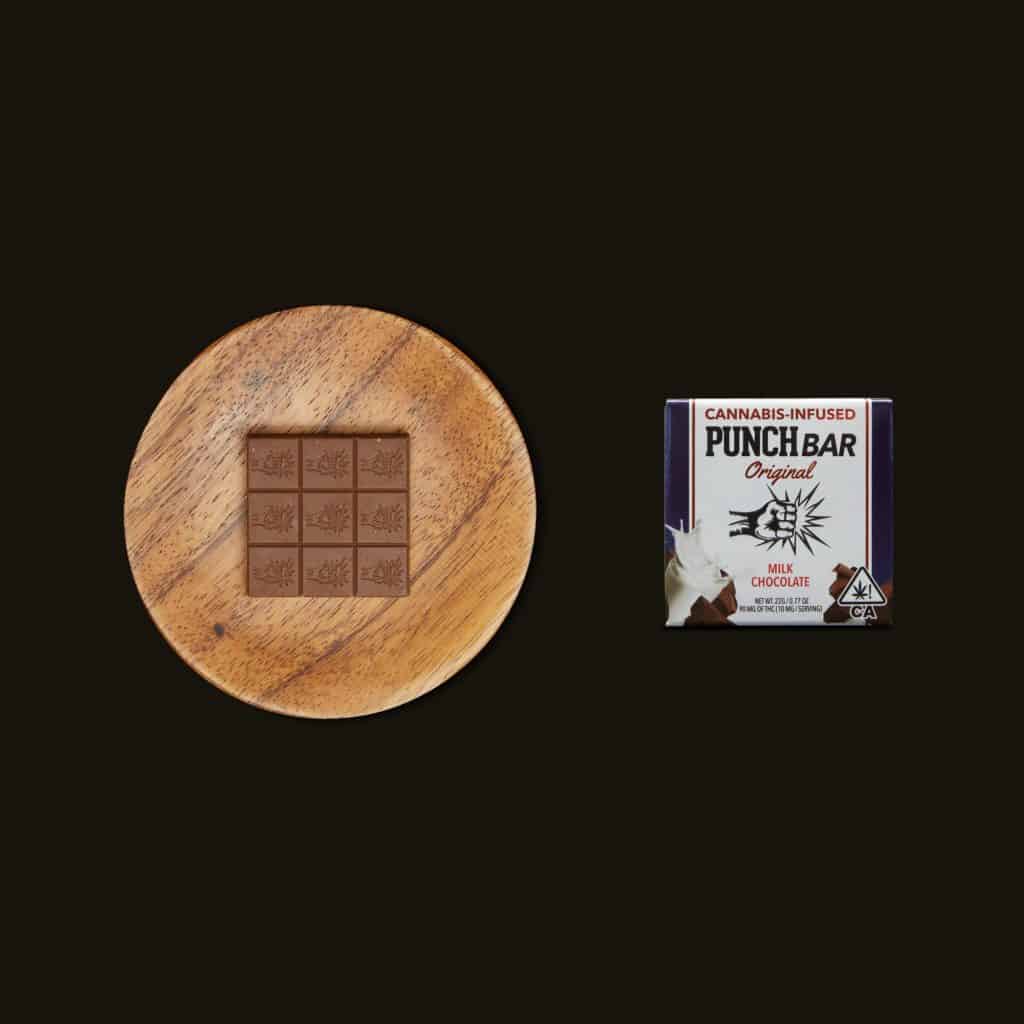 THC Edibles - PUNCH BAR Milk Chocolate