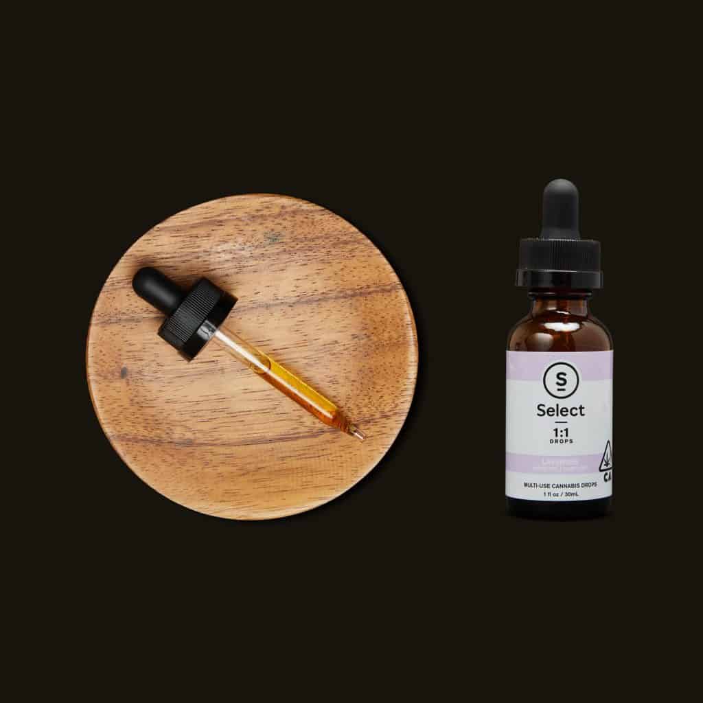 THC CBD 1:1 Drops - Lavender