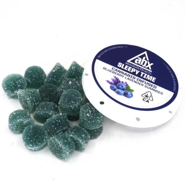 THC infused - Blueberry Lavender Gummies