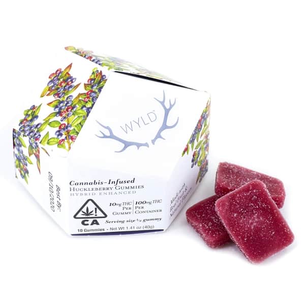 Huckleberry Hybrid Enhanced Gummies 100mg