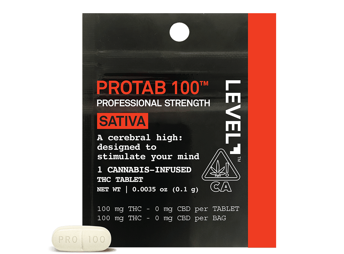 THC Tablets - Sativa Protab 100 Single