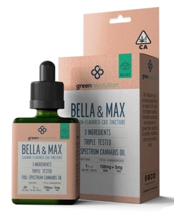 Bella & Max Oil-Based Tincture - 30:1 CBD:THC